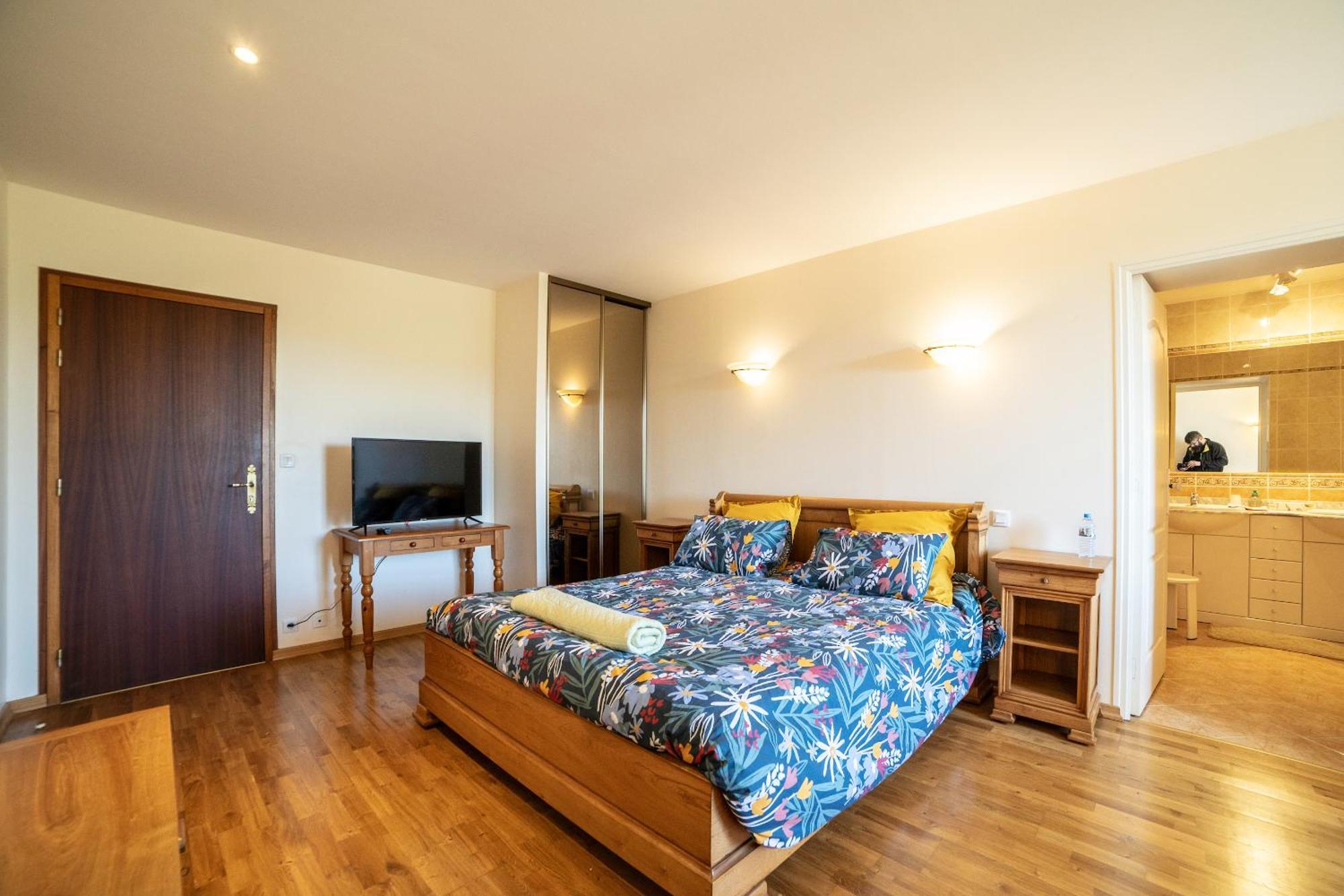 Bed and Breakfast Chambre D'Hotes Le Val Du Chapelain Montigny-la-Resle Pokój zdjęcie